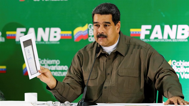 Venezuela Devlet Başkanı Nicolas Maduro