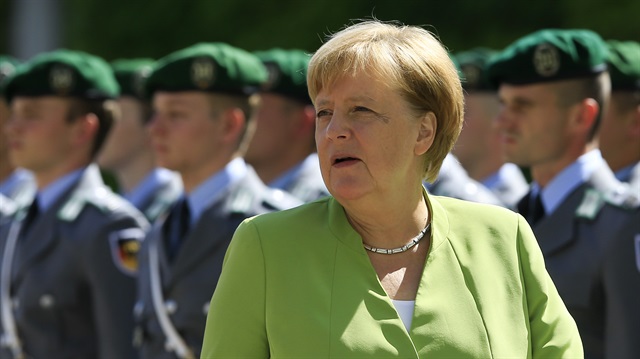 German Chancellor Merkel 