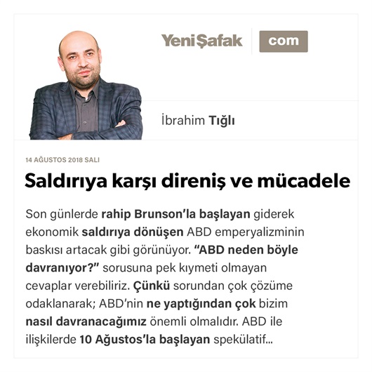 Saldırıya karşı direniş ve mücadele