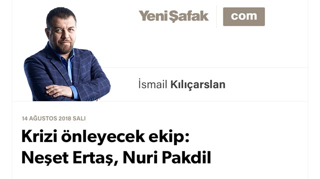 Krizi önleyecek ekip: Neşet Ertaş, Nuri Pakdil
