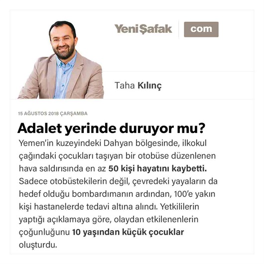 Adalet yerinde duruyor mu?