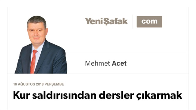 Kur saldırısından dersler çıkarmak