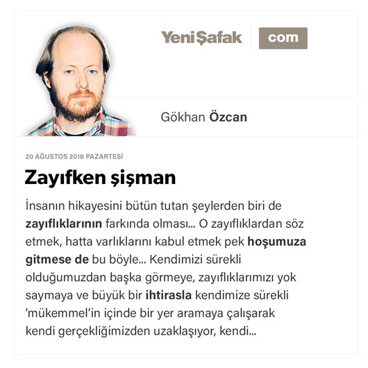 Zayıfken şişman
