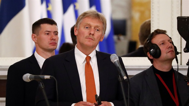 Kremlin spokesman Dmitry Peskov 