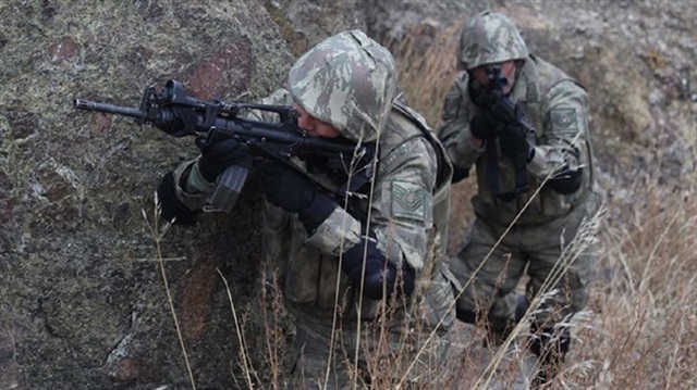 Çıkan çatışmada PKK'lı bir terörist etkisiz hale getirildi.