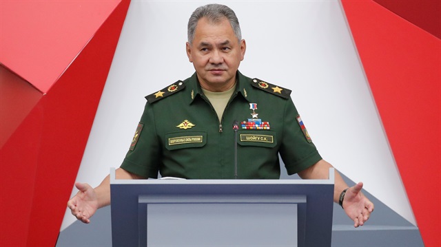 Russia's Defence Minister Sergei Shoigu 