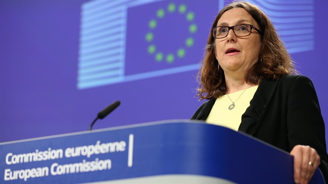 European Union (EU) Trade Commissioner Cecilia Malmstrom

