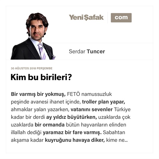 Kim bu birileri?