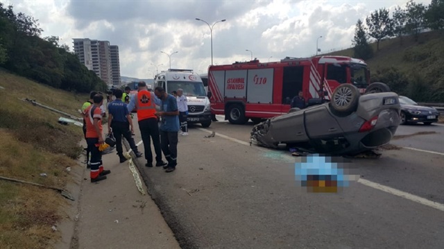İstanbul’da feci kaza: 2 ölü