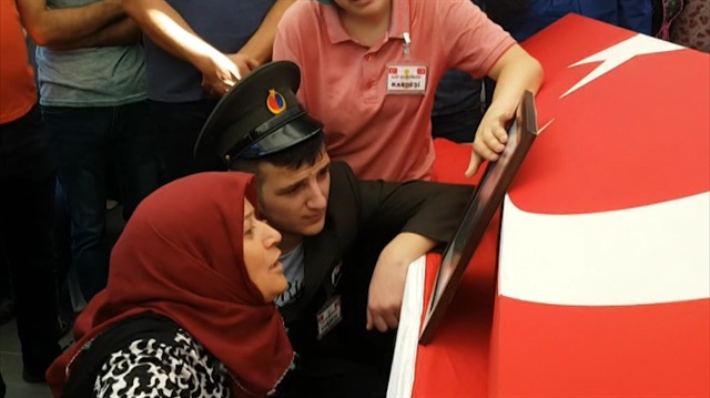 Şehit annesi: “Seninle gurur duyuyorum”