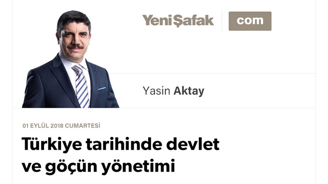 Türkiye tarihinde devlet ve göçün yönetimi