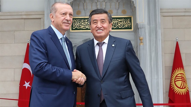 Turkish President Erdoğan in Bishkek  