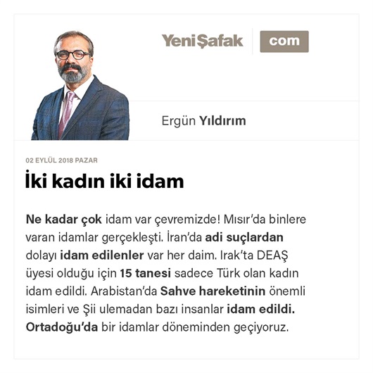 İki kadın iki idam