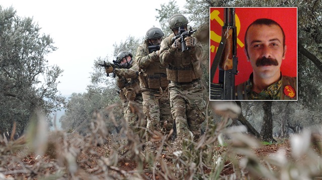 Güvenlik güçlerinin operasyonlarında öldürülen teröristin gri kategoride yer alan isimlerden biri olduğu açıklandı.