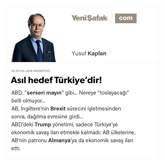 Asıl hedef Türkiye’dir! Peki, Türkiye ne yapmalı?