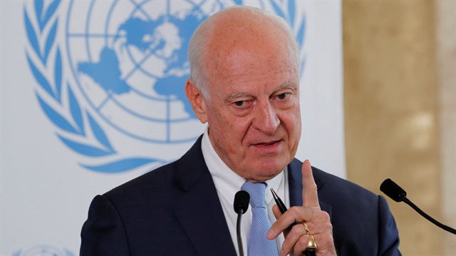 U.N. Syria envoy Staffan de Mistura