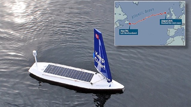 3 bin kilometrelik Kanada-İrlanda yolculuğunu başarıyla tamamlayan Sailbuoys
