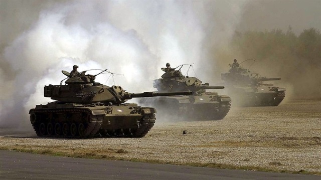 M-60 tankları Suriye sınırına gidiyor