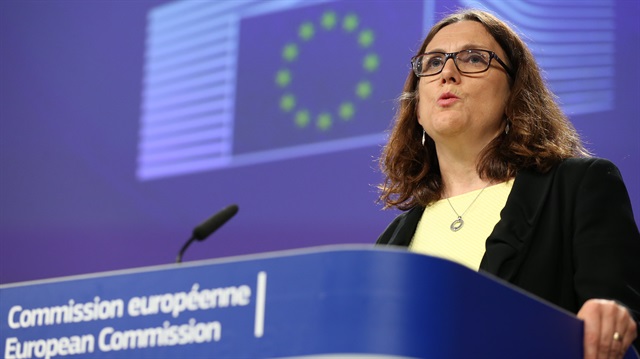 European Union (EU) Trade Commissioner Cecilia Malmstrom