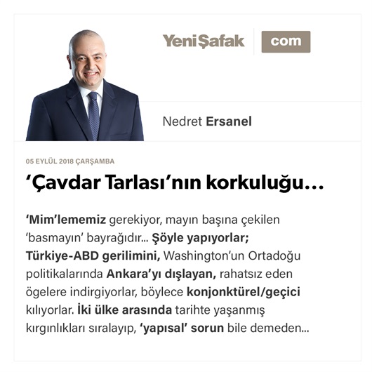 ‘Çavdar Tarlası’nın korkuluğu...