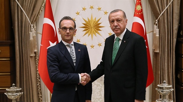 Cumhurbaşkanı Erdoğan, Almanya Dışişleri Bakanı ile görüştü
