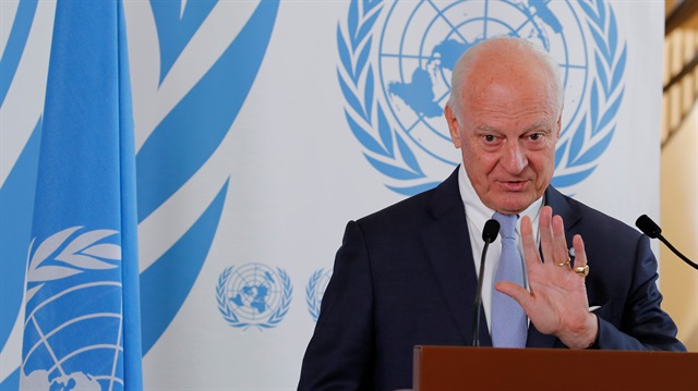 U.N. Syria envoy Staffan de Mistura 
