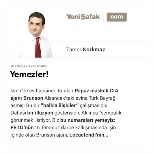Yemezler!
