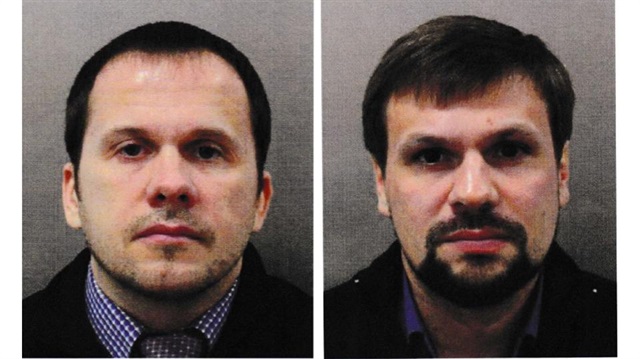 İngiliz polisi, çifte ajan Sergey Skripal ile kızı Yulia'nın zehirlenmesinden sorumlu olduğu iddia edilen iki Rus vatandaşının isimlerini açıkladı.