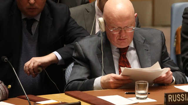 Rusya’nın BM Daimi Temsilcisi Vasiliy Nebenzya