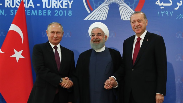 Turkish, Russian, Iranian presidents meet in Tehran