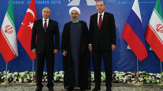 Tahranda Erdoğan, Putin ve Ruhaninin gerçekleştirdiği İdlib zirvesi sona erdi Tahranda Erdoğan, Putin ve Ruhaninin gerçekleştirdiği İdlib zirvesi sona erdi