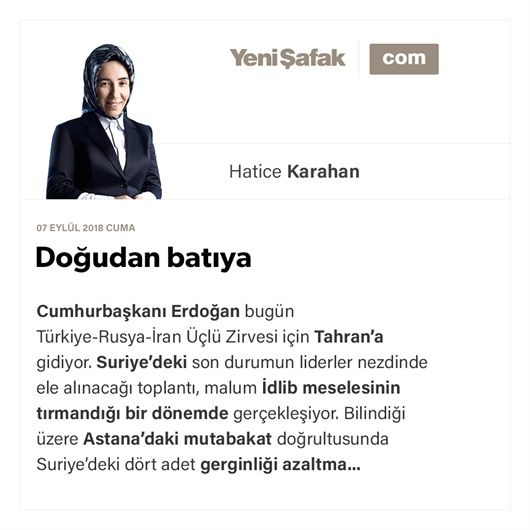 Doğudan batıya