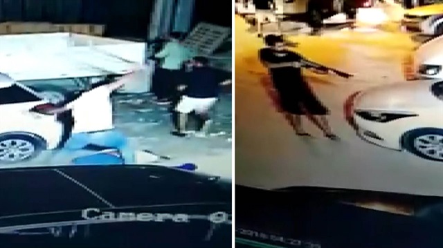 Feci cinayet kamerada: Sopayla bayıltıp pompalıyla öldürdüler!