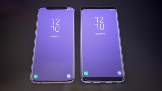 Samsung'un önümüzdeki yıl tanıtması beklenen amiral gemisi Galaxy S10'un konsept çizimleri.