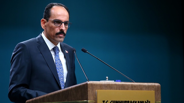 Turkish Presidential spokesman Ibrahim Kalın
