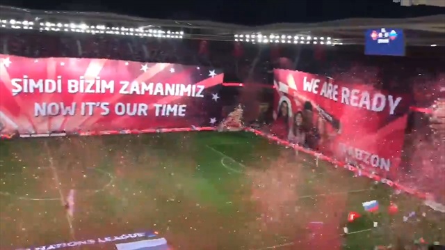 Trabzon'da muhteşem koreografi