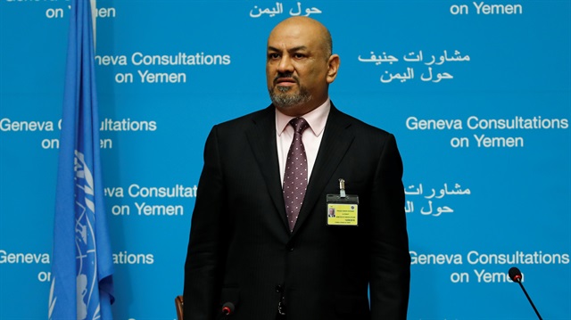 Yemen foreign minister Khaled al-Yamani 