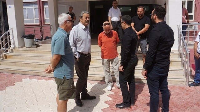 Kadir İnanır, Kapı filminin çekimleri için Gercüş'e gitti.
