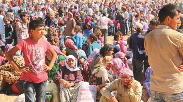 Türkiye'de 4,5 milyon mülteci bulunuyor.