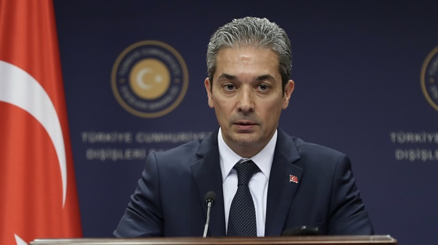 Dışişleri Bakanlığı Sözcüsü Hami Aksoy, Yunanistan ile yaşanan sürece dair açıklama yaptı.