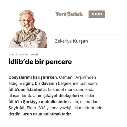 İdlib’de bir pencere