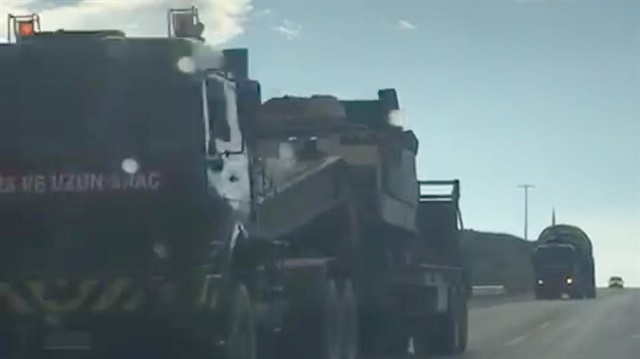 Hatay sınırına askeri sevkiyat sürüyor