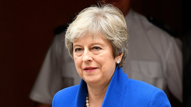 Britain's Prime Minister Theresa May 
