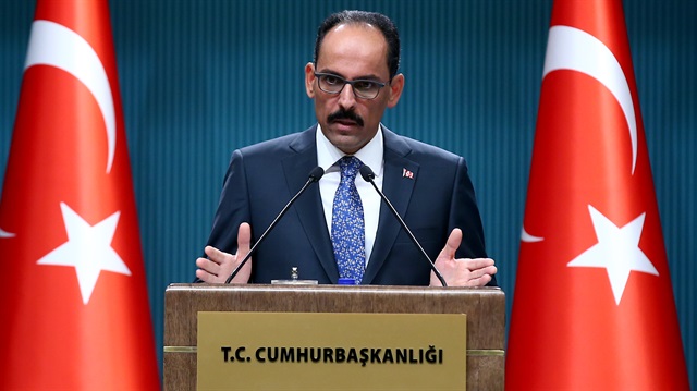 Cumhurbaşkanlığı Sözcüsü İbrahim Kalın