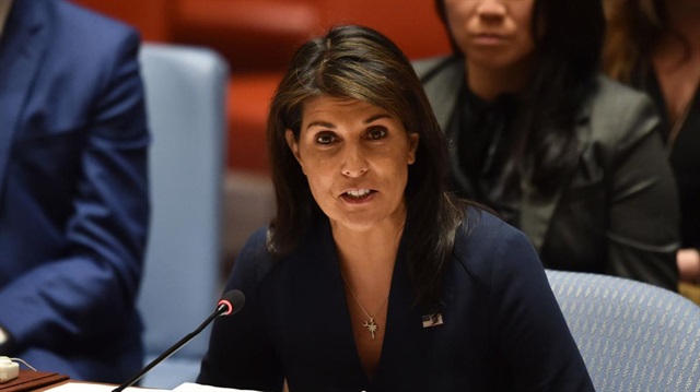 ABD'nin BM Daimi Temsilcisi Nikki Haley