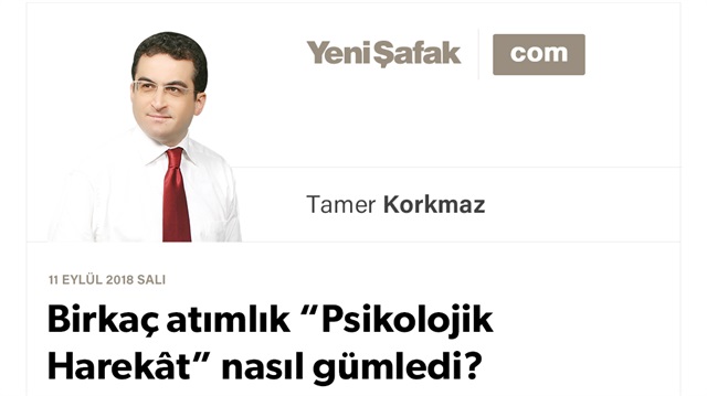 Birkaç atımlık “Psikolojik Harekât” nasıl gümledi?