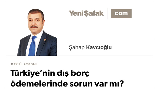 Türkiye’nin dış borç ödemelerinde sorun var mı?