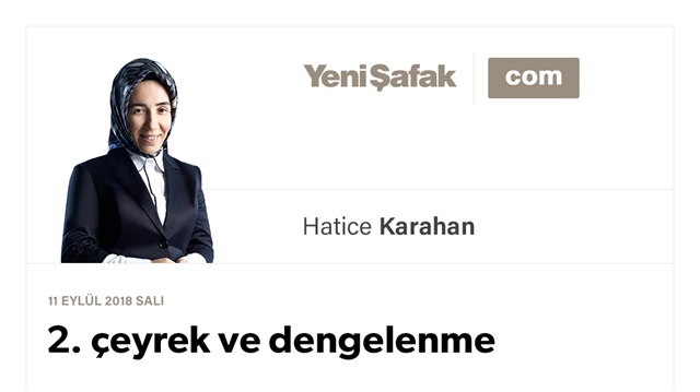 2. çeyrek ve dengelenme