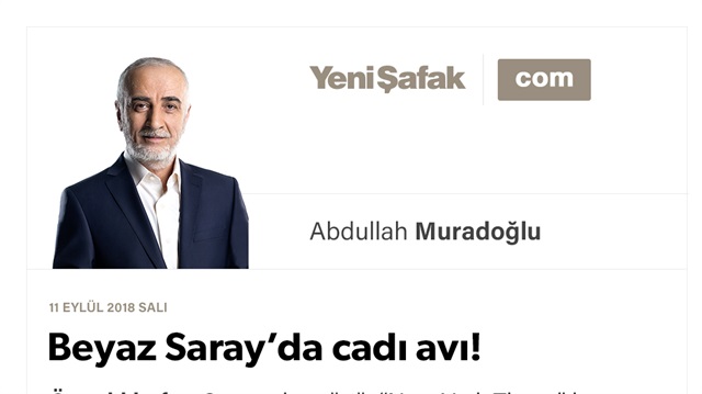 Beyaz Saray’da cadı avı!