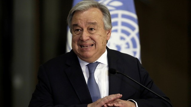 BM Genel Sekreteri Antonio Guterres